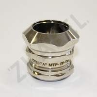 Муфта соединительная труба-металлорукав МТР-ЛС-Т25-МР25 (латунь) IP67 ЗЭТАРУС zeta45563 ЗЭТА (Завод электротехнической арматуры)