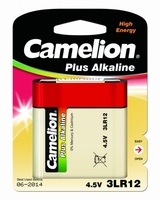Элемент питания алкалиновый "квадрат" 3LR12 Plus Alkaline (батарейка 4.5В) (блист.1шт) Camelion 1656