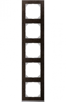 Рамка 5-м M-Pure Decor венге/алюм. SchE MTN4050-3671 Schneider Electric