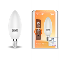 Лампа Светодиодная Smart Home DIM E14 C37 5 Вт 2700К 1/10/40 | 1100112 Gauss