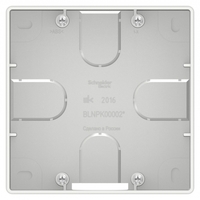 Коробка подъемная СП BLANCA для силовых розеток бел. SchE BLNPK000021 Schneider Electric