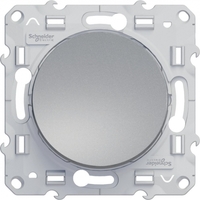 Механизм переключателя проходного 1-кл. СП Odace 10А IP21 (сх. 6) алюм. SchE S53R203 Schneider Electric