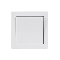 Переключатель 1-клавишный, 16А/250В, (схема 6+6), серия Impressivo, белый, IP44 | 1066UW-84 2TKA000200G1 ABB