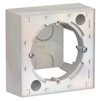 Коробка ATLASDESIGN для наружного монтажа жемчуг - ATN000400 Schneider Electric