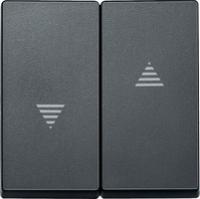 КЛАВИША X2 Д/ЖАЛЮЗИ, АНТРАЦИТ | MTN435514 Schneider Electric