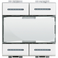 Пульт KNX LivingLight 4-клавишный 4-кан. бел. BTC Leg N4680KNX Legrand