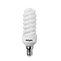 Лампа энергосберегающая КЛЛ 15Вт Е14 827 спираль NCL-SF10-15-827 | 94289 Navigator
