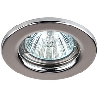 Светильник штампованный MR16,12V/220V, 50W хром ST1 CH ЭРА - C0043799 (Энергия света)