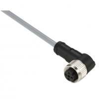 Кабель с коннектором М12 5-pin разъем 2м угл. SchE XZCPV12V12L2 Schneider Electric