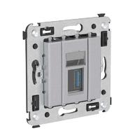 Розетка USB 3.0 1-м СП Avanti "Закаленная сталь" тип А-А DKC 4404303 (ДКС)