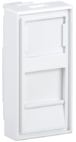 Вставка ITK 45х22.5 мм для 1 модуля Keystone Jack - CS6-11 IEK (ИЭК)