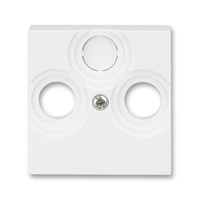 Накладка Levit для розеток TV-R/TV-R-SAT бел. ABB 2CHH080300A4003