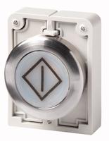 Кнопка плоская 30мм с подсветкой M30C-FDL-W-X100 EATON 182966