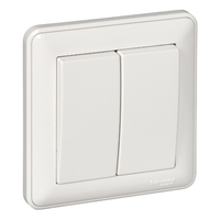 Переключатель 2-кл. СП W59 16А IP20 в сборе сл. кость SchE VS616-256-28 Schneider Electric