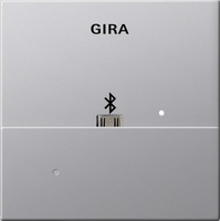 Адаптер USB-Mikro-B Gira E22 аллюминий | 2285203 Док-станция