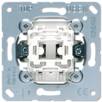 Переключатель универсальный 1-клавишный (проходной). Механизм. 10A 250V JUNG 506U