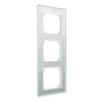 Рамка 3-м MERTEN M-Elegance стеклянная бел. кристалл SM SchE MTN4030-3220 Schneider Electric