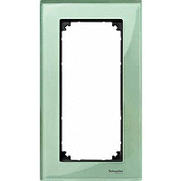 РАМКА СТЕКЛЯН.2-МЕСТНАЯ Б/ПЕРЕГ.ИЗУМРУД | MTN404804 Schneider Electric