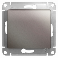 Выключатель 1-кл. СП Glossa 10А IP20 (сх. 1) 10AX механизм платина SchE GSL001211 Schneider Electric