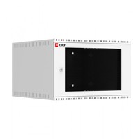 Шкаф телекоммуникационный настенный 6U (600х650) дверь стекло, Astra A серия EKF Basic | ITB6G650