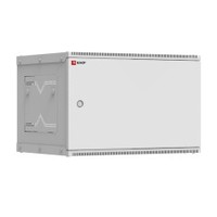Шкаф телекоммуникационный настенный разборный 6U (600х350) дверь металл, Astra A серия EKF Basic | ITB6M350D