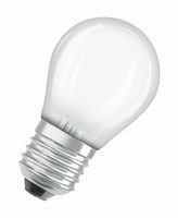 Лампа светодиодная филаментная PARATHOM CL P GL FR 25 non-dim 2.5W/827 2.5Вт 2700К тепл. бел. E27 250лм угол пучка 300град. 220-240В (замена 25Вт) матов. стекло OSRAM 4058075590212
