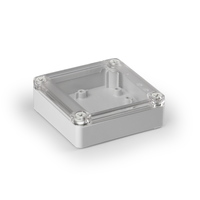 Cubo S 100 x 35 мм, 25 мм основание, глухая стенка, прозрачная крышка, ABS, IP 66/67 - SABP101004LT Ensto