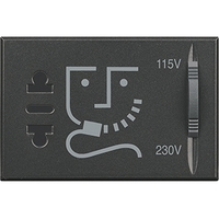 Розетка 3-м Axolute 230В 50/60Гц выход 115/230В 20ВА алюм. Leg BTC HS4177 Legrand