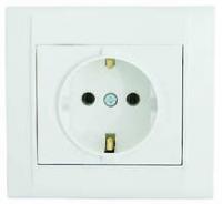 Розетка СП Defne 16А IP20 бел. Makel 42001028