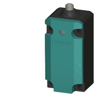 SIRIUS POSITION SWITCH PLASTIC ENCLOSURE 40MM, TO EN50041 DEVICE CONNECTION 1X (M20X1.5) 2NO/1NC SLOW-ACTION CONTACTS PLAIN PLUNGER, WITH HIGH-GRADE STEEL PLUNGER Siemens 3SE5132-0PB01