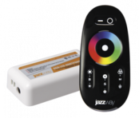 Контроллер для светодиодной ленты LED RGB PRC-4000RF 216/432Вт 12/24В IP20 черный | 1019295 Jazzway