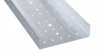 Лоток перфорированный 80x500х3000, 1,0 мм, INOX304 | ISV850C DKC (ДКС)