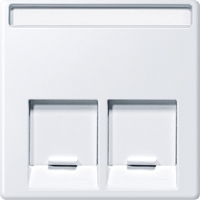 Центральная плата для розеток 2п белый - MTN469925 Schneider Electric