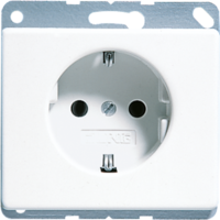 Розетка штепсельная SCHUKO 16A 250V белая JUNG SL520WW