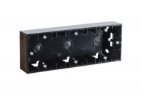 Коробка установочная ОП 3-м Simon15 черн. 1590753-032