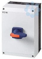 Выключатель-разъединитель 3P+N с замком DMM-160/3N/I5/P-B син. ручка EATON 172789