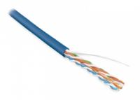 Кабель витая пара UUTP4-C5E-S24-IN-LSZH-BL-305 (305м)неэкр.U/UTP,кат.5e,4п.(24AWG),одн.(solid),LSZH,нг(С)-HF,-20°C–+75°C,синий | 257780 Hyperline