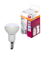 Светодиодная лампа LED STAR R50 7W, E14 LEDSR5060 7W/840 230VFR 10X1 RU | 4058075282575 Osram