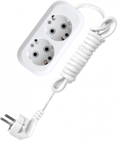 Удлинитель 2х2м с заземл. 16А IP20 Е-302 АБС-пл. ПВС 3х1 UNIVersal 9631972