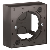 Коробка ATLASDESIGN для наружного монтажа мокко - ATN000600 Schneider Electric