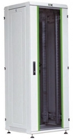 Шкаф сетевой 19дюйм LINEA N 42U 600х800мм стекл. передняя дверь сер. ITK LN35-42U68-G IEK (ИЭК)