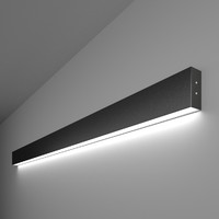 Светильник светодиодный накладной линейный односторонний128см 25W 6500K черная шагрень (101-100-30-128) | a042935 Elektrostandard Электростандарт