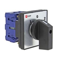 Переключатель кулачковый ПК-1-43 25А 3P "1-0-2" EKF PROxima | pk-1-43-25