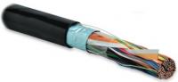 Кабель витая пара FUTP100-C3-S24-OUT-PE-BK F/UTP кат.3 100 пар (24 AWG) ож (solid) экран - фольга внешн. UV PE –40град.C +60град.C черн. Hyperline 19897