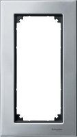 РАМКА МЕТАЛ.2-МЕСТНАЯ Б/ПЕРЕГ.ПЛАТ.СЕР. | MTN403860 Schneider Electric