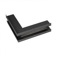 Коннектор угловой MAG-CON-4560-F-L90-EXT (BK, внешний) (Arlight, IP20 Металл, 3 года) | 027014(1) Arlight