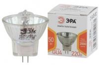 Лампа светодиодная GU4-MR11-50W-220V-30 CL (галоген софит 50Вт нейтр GU4) (10/300/12000) - Б0044095 ЭРА (Энергия света)