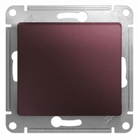 Механизм переключателя проходного 1-кл. СП Glossa 10А IP20 (сх. 6) 10AX баклажан. SchE GSL001161 Schneider Electric