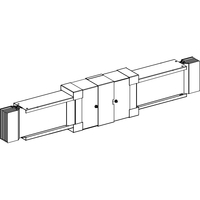 Секция термокомпенсации 3L+N+PE Al 4000А L1000 SchE KTA4000DB410 Schneider Electric