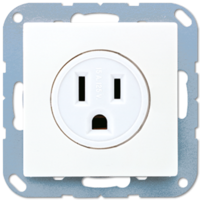 Розетка системы US-NEMA 15А 125V JUNG A521-15WW